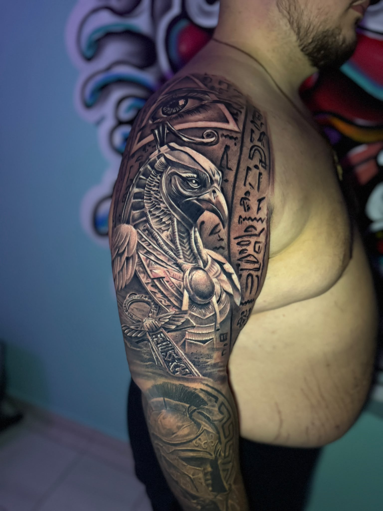 F&aacute;bio Manjua - Black & Grey / Full Sleeve